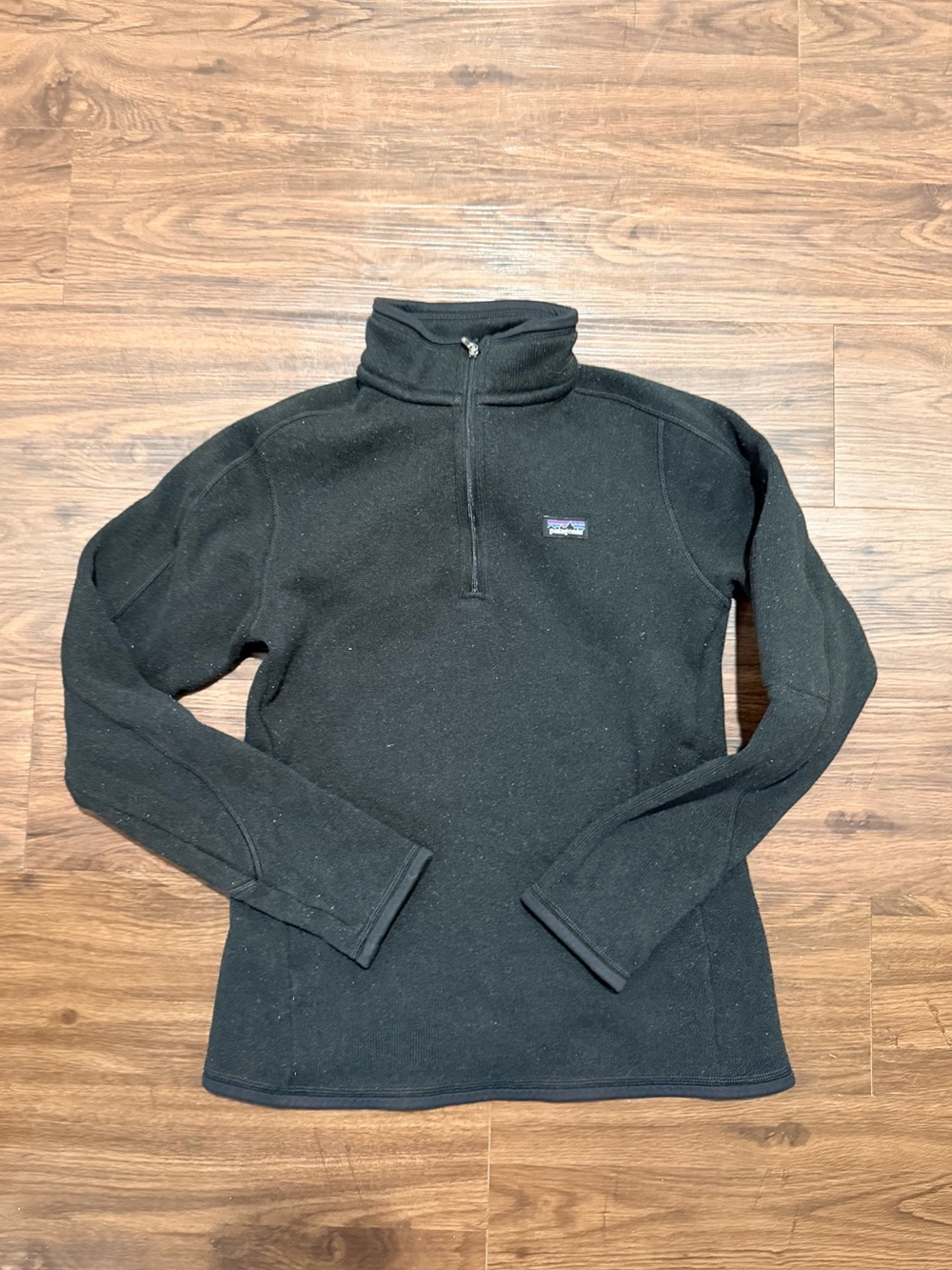 Patagonia Black Women's Half-Zip Fleece Pullover
